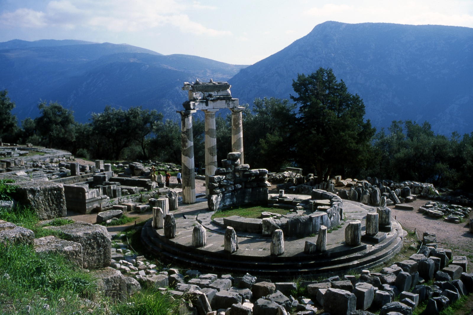 The Tholos at the sanctuary of Athena Pronaia